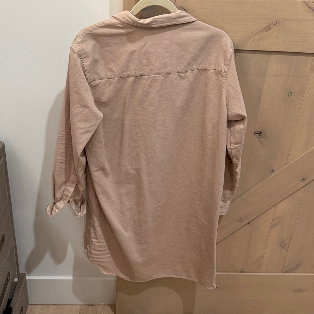 Frank & Eileen Khaki Button-Up Dress Mary dress size Medium - Picture 3 of 3